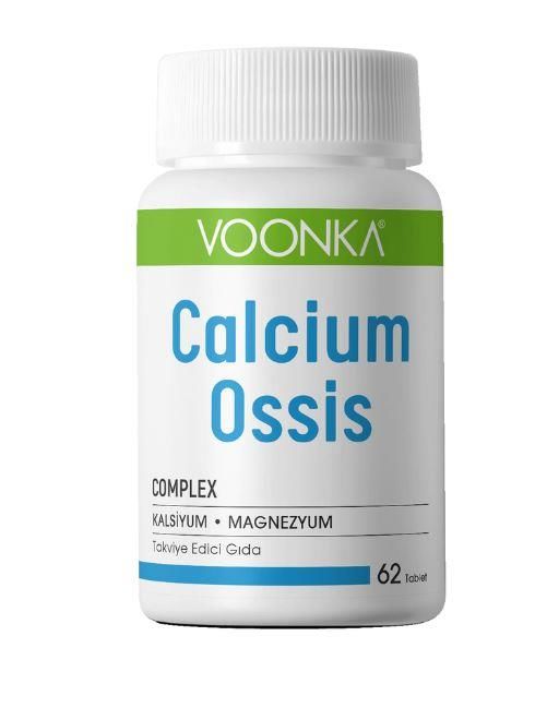 Voonka Calcium Ossis Takviye Edici Gıda 62 Tablet