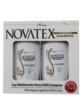 Novatex Saç Dökülmesine Karşı Sarımsak Özlü Şampuan 2 x 400 ml