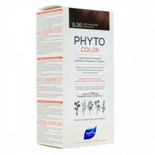 Phyto Color 5.35 Açık Kestane Dore Akaju Saç Boyası