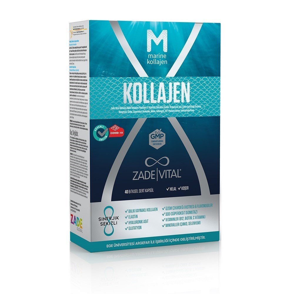 Zade Vital Kollajen 40 Kapsül