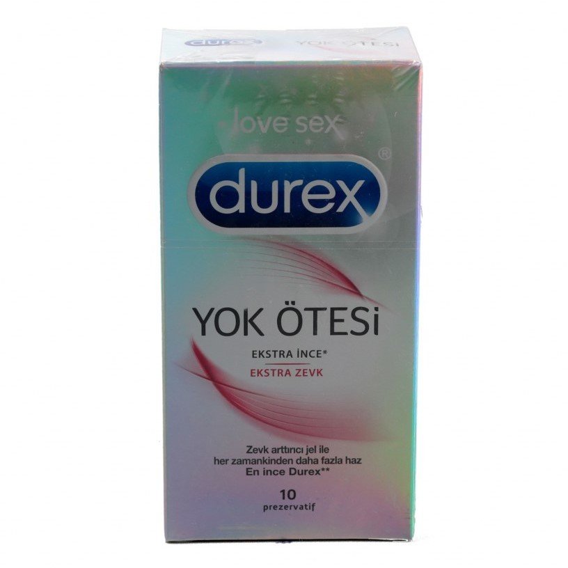 Durex Yok Ötesi Ekstra İnce Ekstra Zevk 10'lu Prezervatif