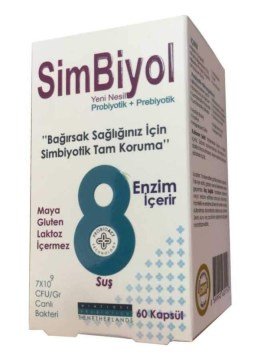 Simbiyol Probiyotik+Prebiyotik 60 Kapsül