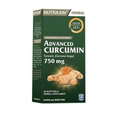 Nutraxin Advanced Curcumin 750 mg 30 Sofgels