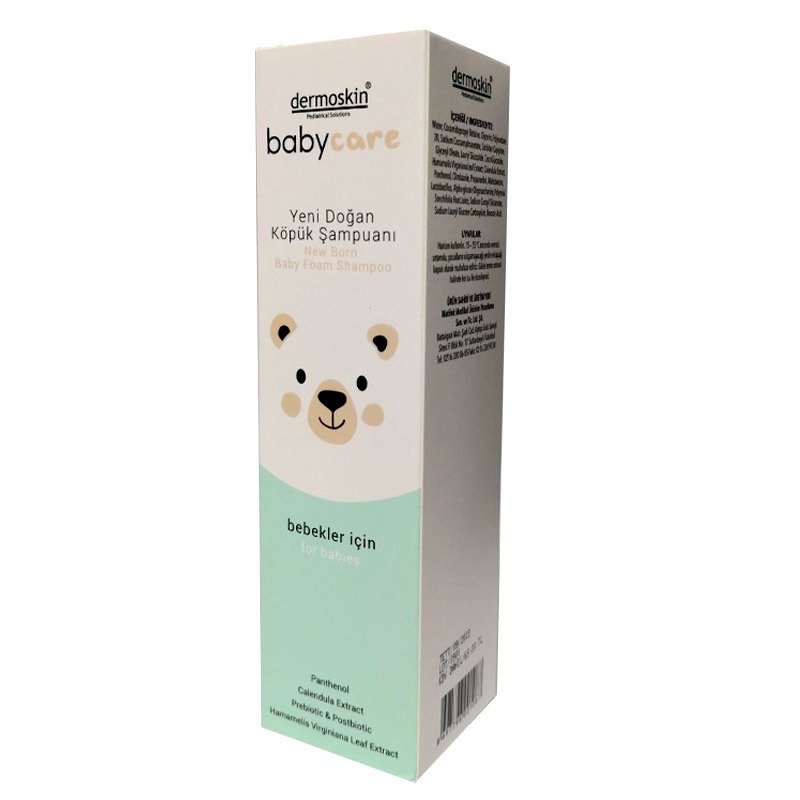 Dermoskin BabyCare Yeni Doğan Köpük Şampuanı 200 ml