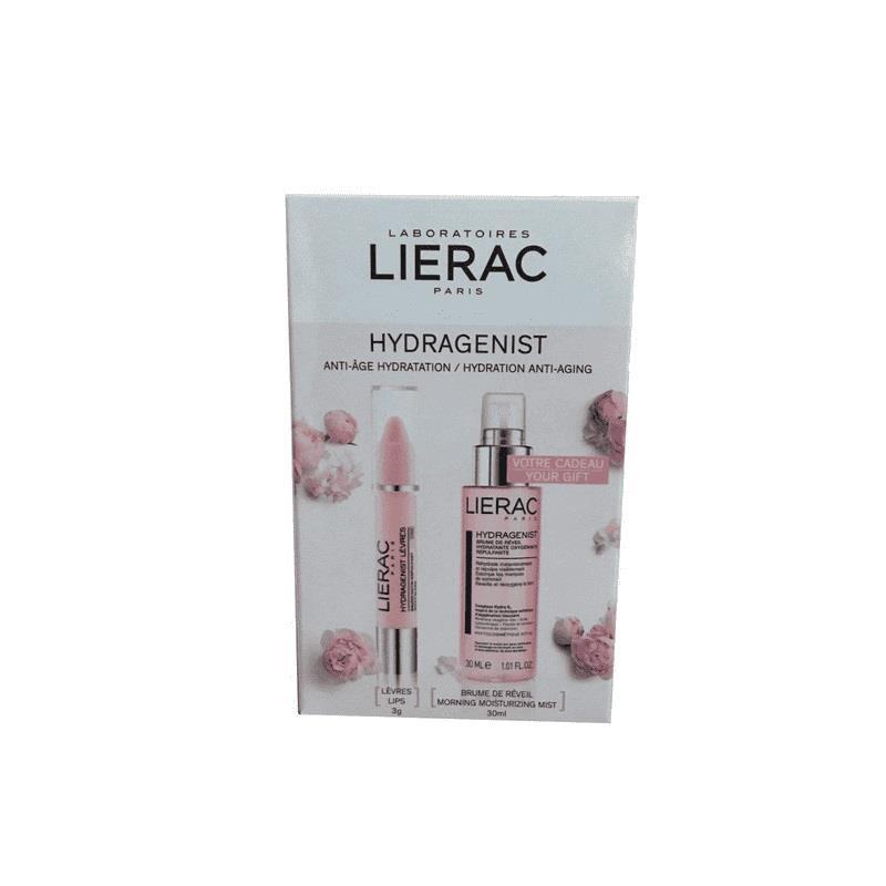 Lierac Hydrag. Pink Lip Balm + Moist. Mist Set