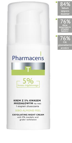 Pharmaceris Sebo Almond Peel %5 Mandelic Acid 50 ml - 1.aşama Yüz ve Vücut Peeling