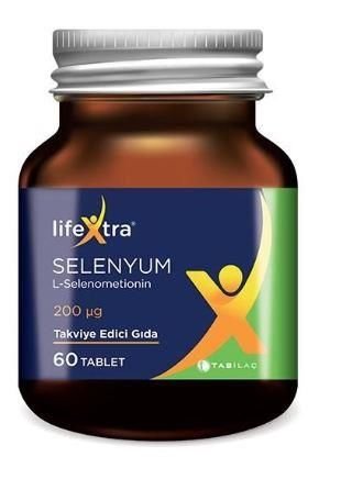 LifeXtra Selenyum içeren Takviye Edici Gıda 60 Tablet