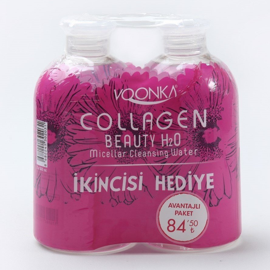 Voonka Beauty Collagen H2O Miceller 500 ml 1+1
