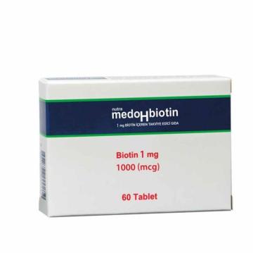 Dermoskin Nutrafarm MedoHbiotin 1 mg 60 Tablet