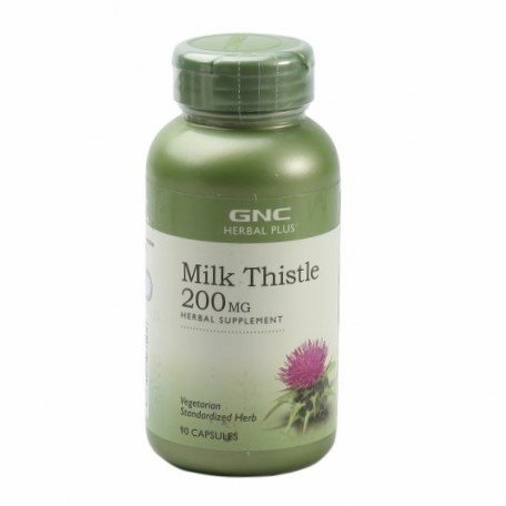 GNC Herbal Plus Milk Thistle 200 mg 90 Kapsül
