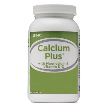 GNC Calcium Plus Vitamin D-3 180 Kapsül