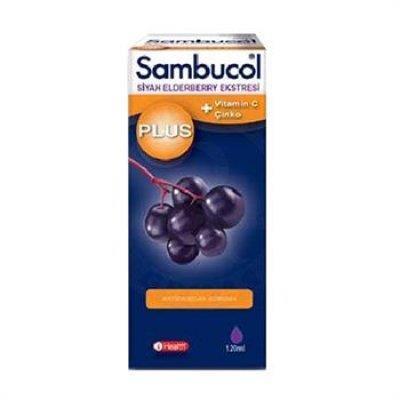 Sambucol_Plus Kara Mürver Ekstresi 120 ml