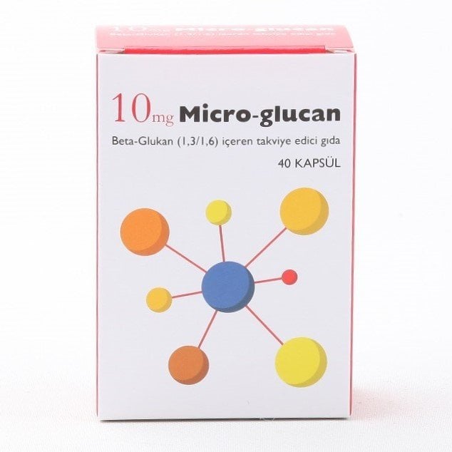 İmuneks Micro Glucan 10 Mg 40 Kapsül