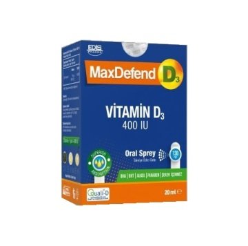 MaxDefend Vitamin D3 400 IU Oral Sprey 20 ml