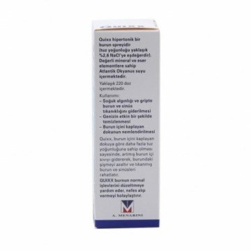 Quixx Klasik Burun Spreyi 30 ml