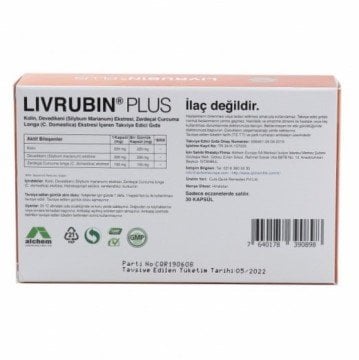 Livrubin Plus 30 Kapsül