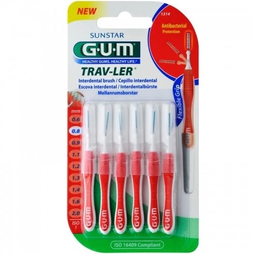 Gum Travler Arayüz Fırçası 1341 G 0.8 mm