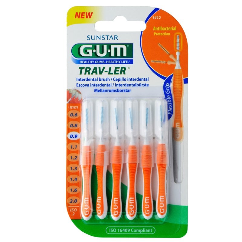 Gum Travler Arayüz Fırçası 1412 G 0.9 mm