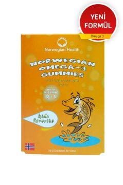 Norwegian Health Omega-3 Gummies 30 Kapsül Çiğnenebilir Balık Yağı