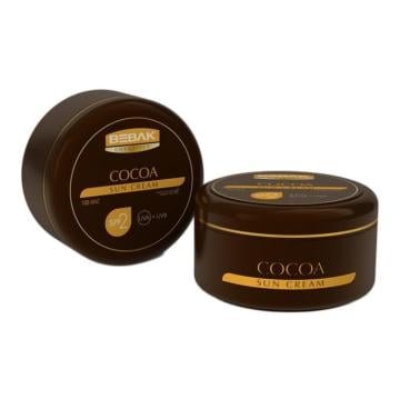Bebak Cocoa Sun Cream 100 ml Kakao Bronzlaştırıcı Krem