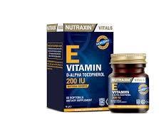 Nutraxin E Vitamin 200 IU 60 Softgel