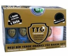 TTO Beşi Bir Yerde Onarıcı Yüz Bakım Seti 5 li