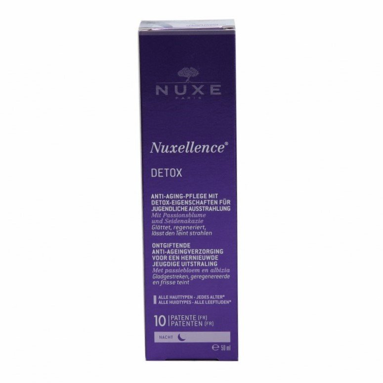 Nuxe Nuxellence Detox Night Anti Aging Bakım Kremi 50 ml