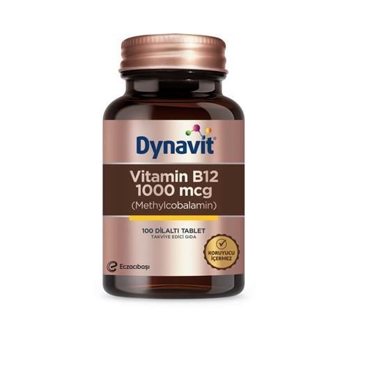 Dynavit Vitamin B12 1000 mcg 100 Tablet