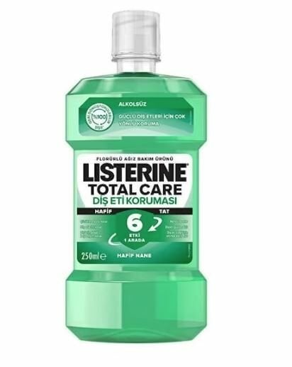 Listerine Diş Eti Koruması Hafif Nane Alkolsüz 250 ml