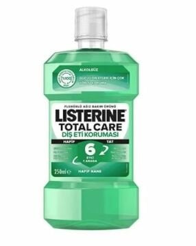 Listerine Diş Eti Koruması Hafif Nane Alkolsüz 250 ml