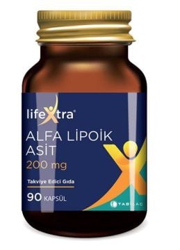 Lifextra Alfa Lipoik Asit 200 mg 90 Kapsül