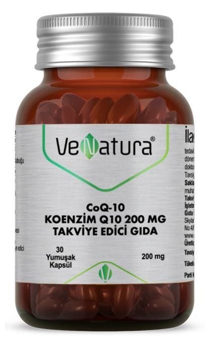 Venatura Koenzim Q10 200 mg 30 Kapsül