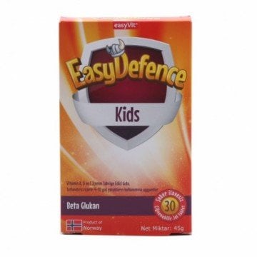 EasyDefence Kids Beta Glukan 30 Çiğneme Jel Tablet