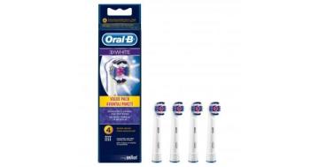 Oral-B 3d White 4 Lü Diş Fırçası Yedek Başlığı