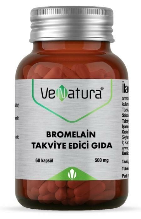 Venatura Bromelain 60 Kapsül