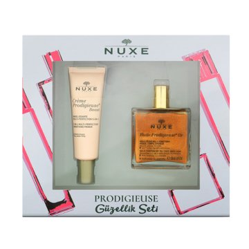 Nuxe Huile Prodigieuse Or Kuru Yağ 50 ml + Prodigieuse Boost Blur 30 ml Güzellik Seti