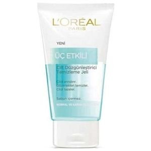 Loreal Paris Üç Etkili Cilt Düzgünleştirici Temizleme Jeli 150 ml