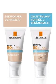 La Roche Posay Anthelios Uvmune 400 SPF50+ Hassas Ciltler İçin Yüksek Korumalı Tinted Renkli Yüz Güneş Kremi