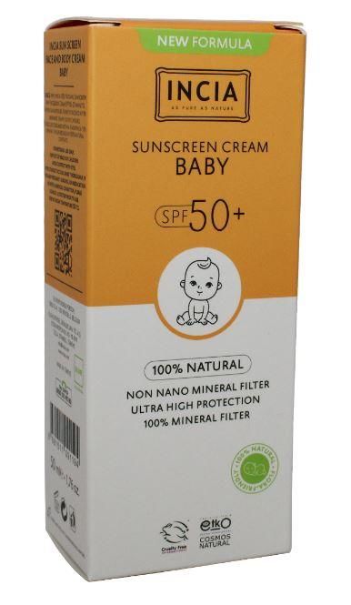 İncia SunScreen Baby Spf50 Güneş Kremi 50 ml