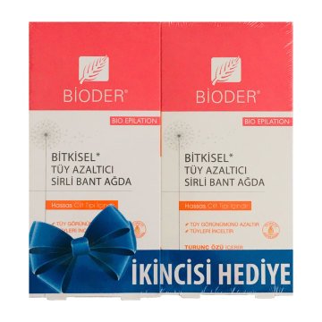 Bioder Epiten Sirli Bant Ağda Vücut İçin 2. si Hediye