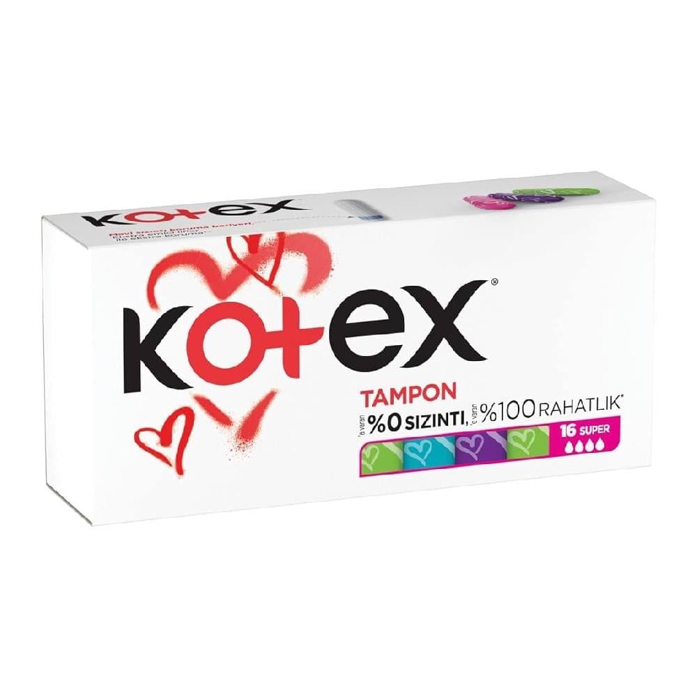 Kotex Tampon Süper 16 Adet