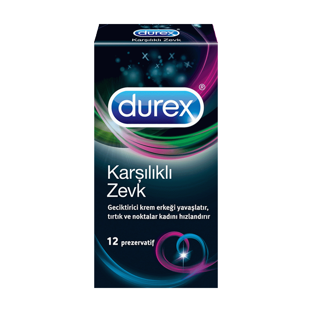Durex Karşılıklı Zevk Prezervatif 12'li