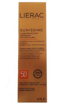 Lierac Sunissime Energizing Protective Fluid Spf 50+ 40 ml Güneş Kremi