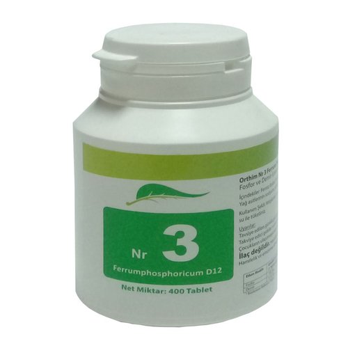 Sas Farma Nr.3 Ferrum Phosphoricum D12 400 Tablet