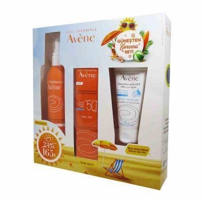 Avene Güneşten Korunma Seti ( Emulsion SPF50 + Spray 50 + After Sun )