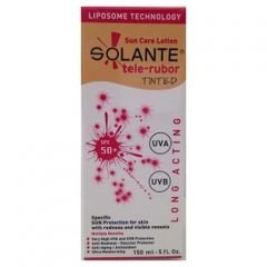 Solante Tele-Rubor Lotion Tinted Renkli Güneş Losyonu SPF 50 (Rozase)