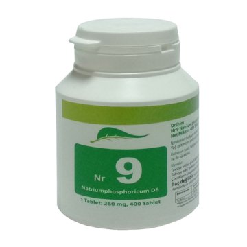 Sas Farma Nr.9 Natrium Phosphoricum D6 400 Tablet