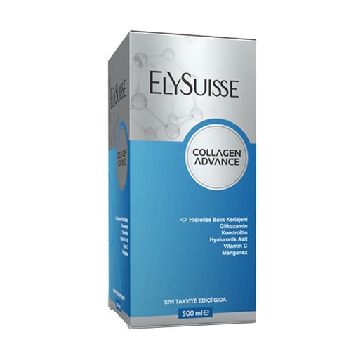 Elysuisse Collagen Advance Kemik-Eklemler İçin Sıvı Takviye 500 ml