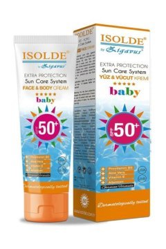 Isolde Baby Bebekler İçin Güneş Koruyucu Krem SPF 50+ 100 ml
