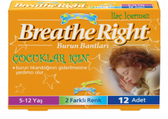 Breathe Right Burun Bandı 12 Adet - Çocuk